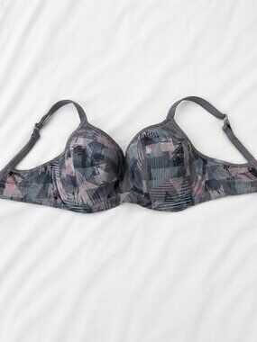 Panache Sport Ultimate Underwire Sports Bra US 38 I/UK 38G Pastel Retro 5021A